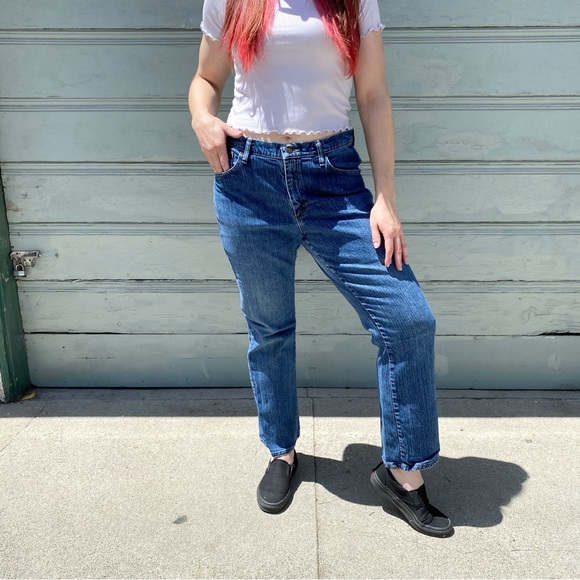 Riders Medium Dark Wash Jeans - Picture 4 of 5